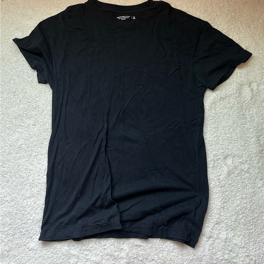 Abercrombie & Fitch Black Short Sleeve Tee